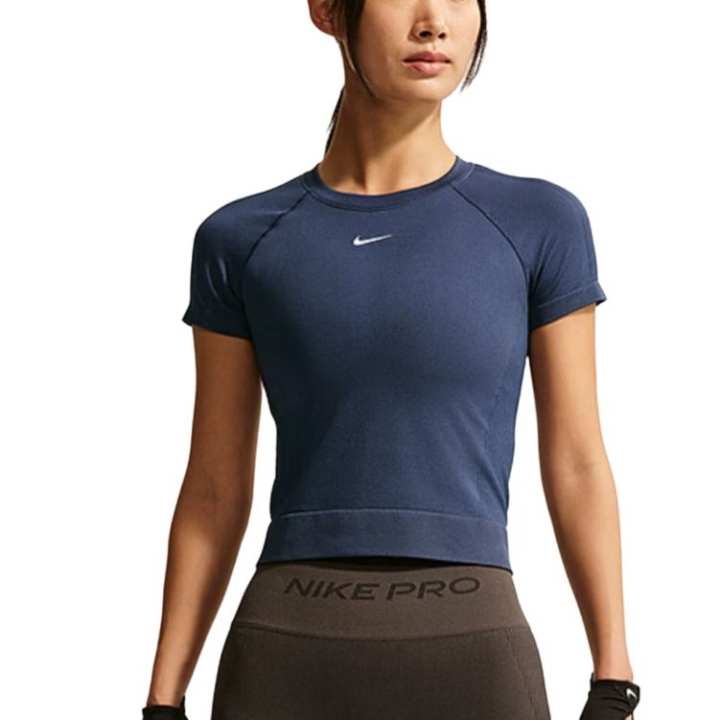 Nike Nike T Shirts Women's Blue Crew Neck Moderate Other