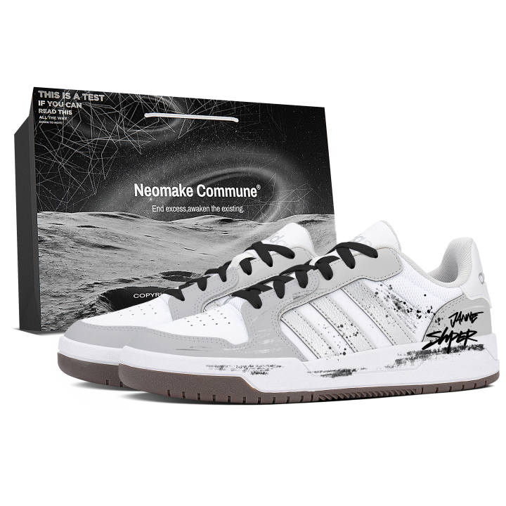 Adidas Adidas ENTRAP Infinity Graffiti Slip Resistant Low top Skateboard Shoes Unisex