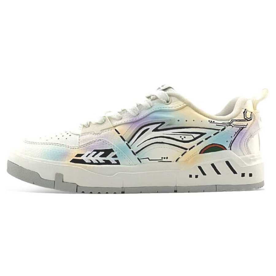 Li-Ning Li Ning Original Era Cushioning Abrasion Resistant Breathable Low top Skateboard Shoes Men's