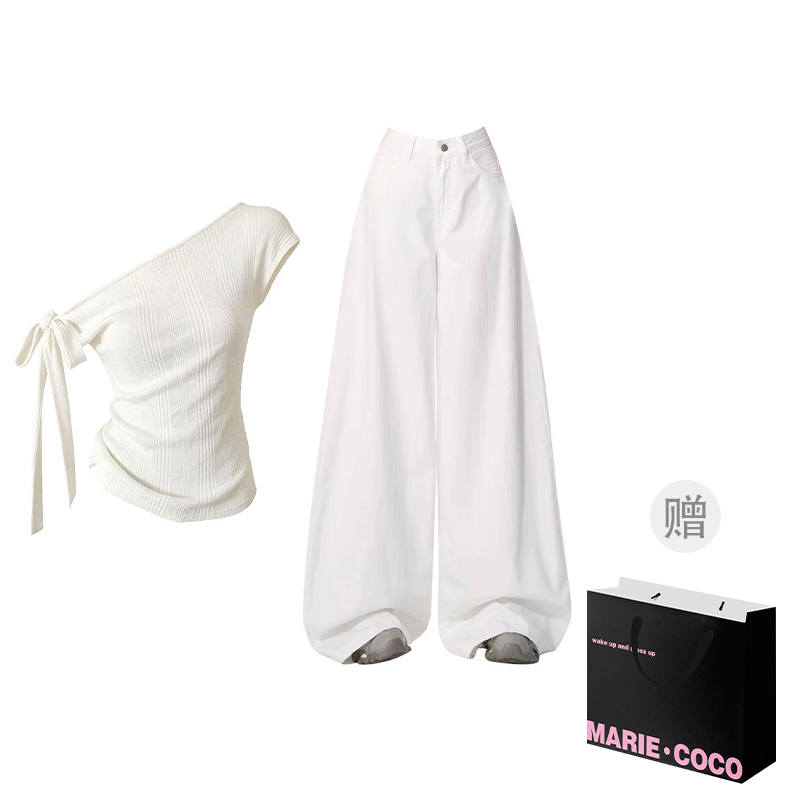 MARIE·COCO MARIE·COCO Casual Suits Women's Asymmetrical Shoulder Moderate