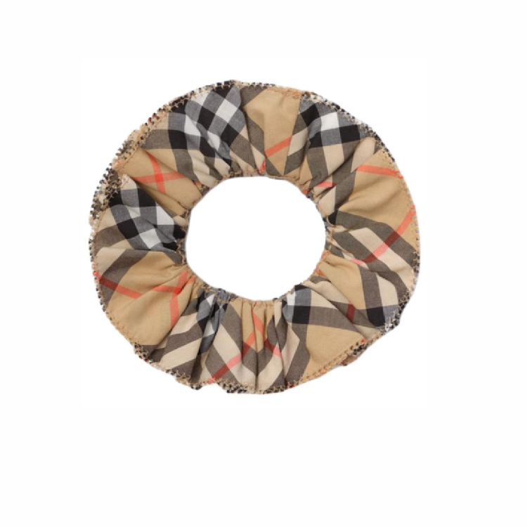 Burberry Cotton Hair Tie Kids' Beige