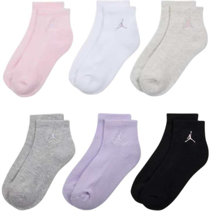 Jordan Jordan Socks 6 Pack Children Aged 3 7 Years Old
