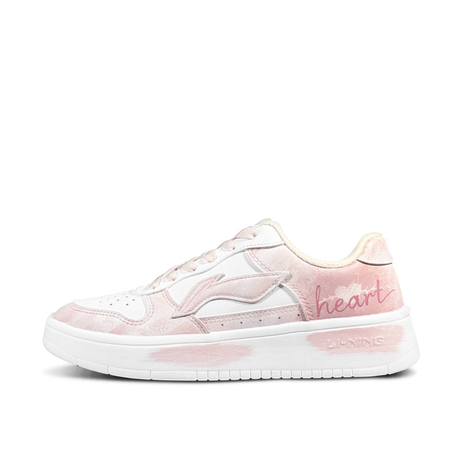 Li-Ning Li Ning Floating Boat Heartbeat Radiance Cushioning Abrasion Resistant Low top Skateboard Shoes Women's