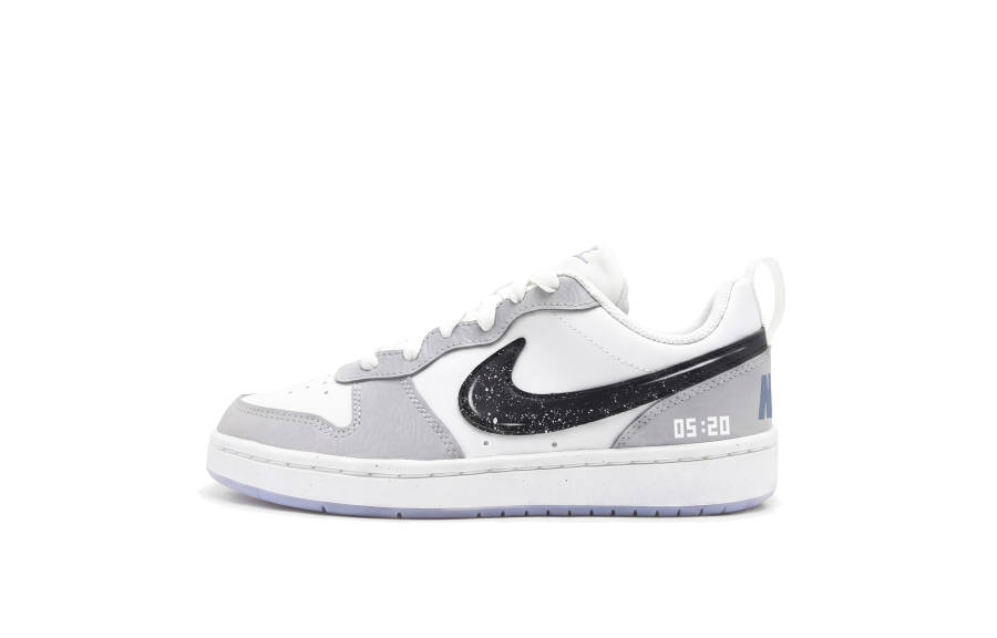 Nike Nike Court Borough Night Sky 5 20 Low top Skateboard Shoes Women's Black White Gray
