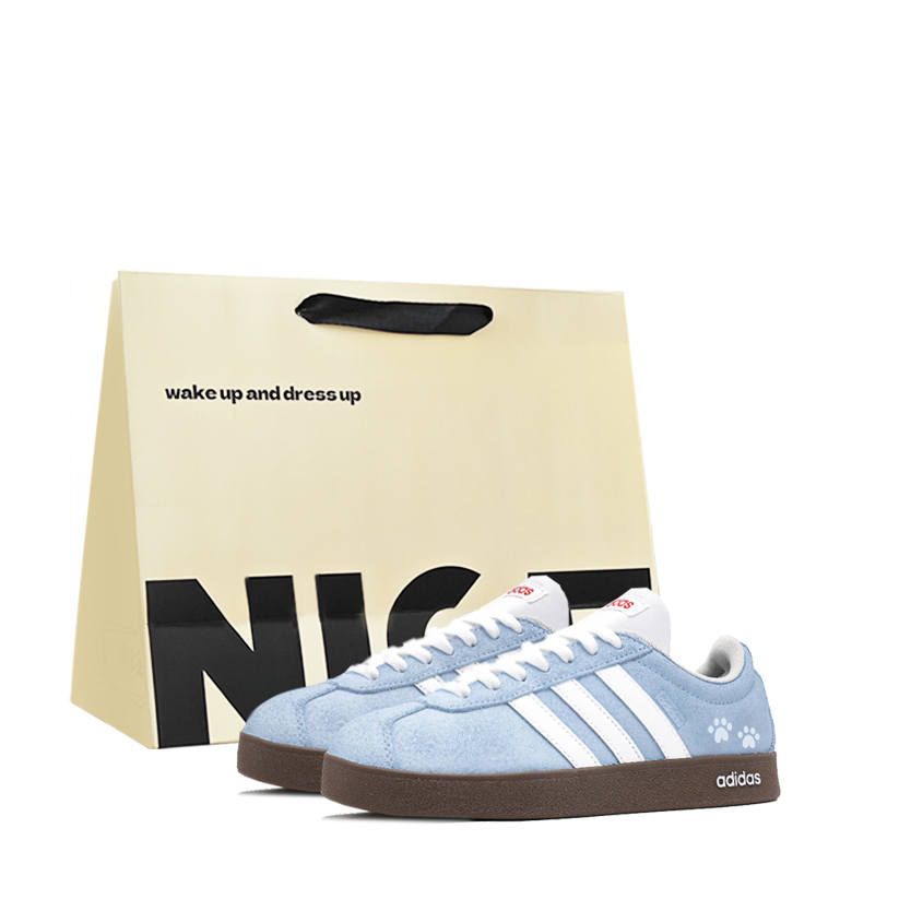 Adidas Adidas VL COURT 2.0 Maris Sal Meow Paw 2.0 Low top Skateboard Shoes Unisex