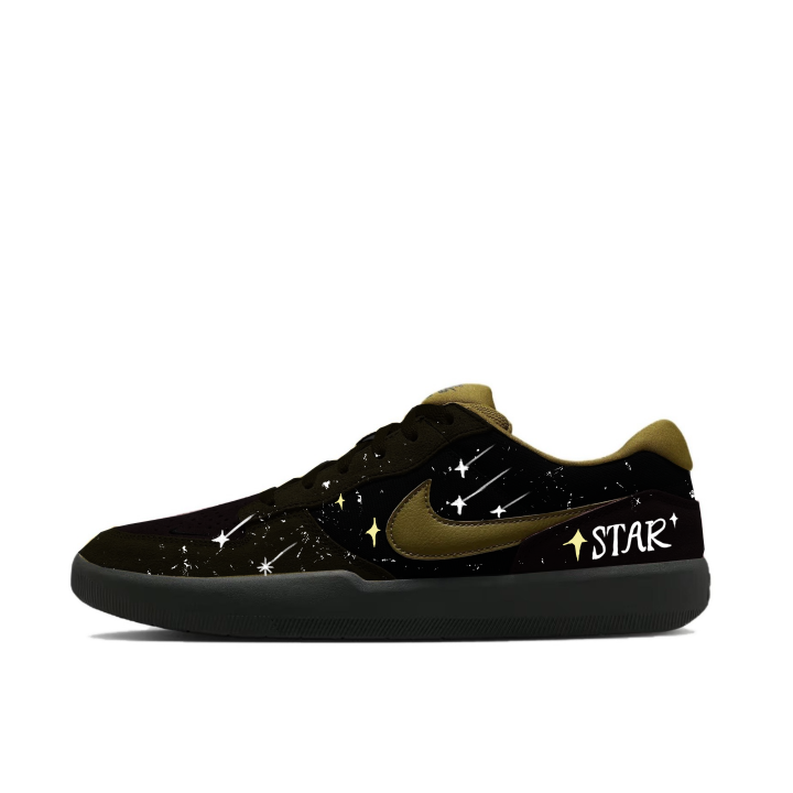 Nike Nike SB Force 58 Skateboard Shoes Unisex Brown Black