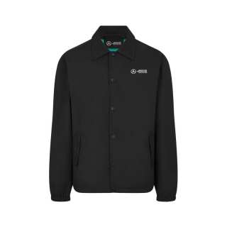 Mercedes-Benz Mercedes Benz Jackets Men's Black Lapel Moderate Straight Fit