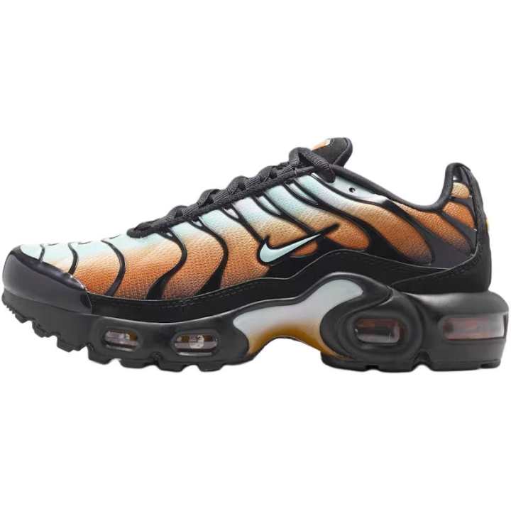 Nike Nike Air Max Plus Breathable Low top Kids' Running Shoes Black Orange Unisex