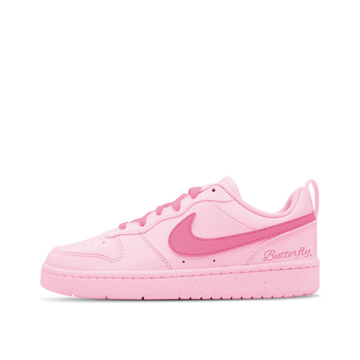 Nike Nike Court Borough Pink Mist Sweetheart, Zuo Zhiye, Dopamine Dressing, Good Looking, Fresh, Comfortable Leather