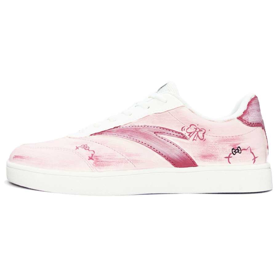 Anta Active Slip Resistant Lightweight Low top Casual Skate Shoes Women's Goddess Pink