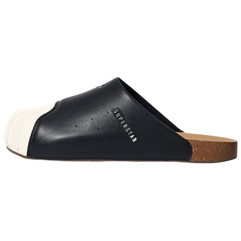 Adidas Originals Adimule Rubber Sole Closed Toe Slippers Unisex Black