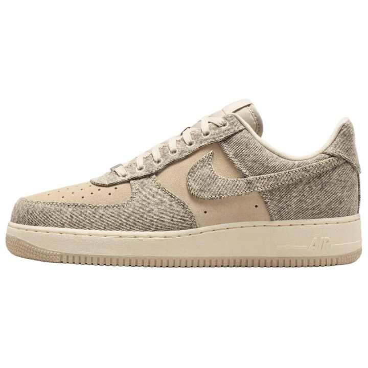 Nike Nike Air Force 1 Skateboard Shoes Unisex Beige Apricot Heather Gray