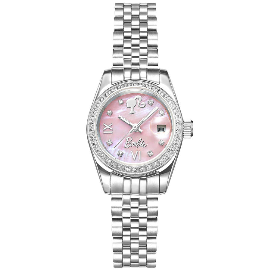 Barbie Princess Quartz Movement Watch Women's Watch Pink Watch Dial Waterproof