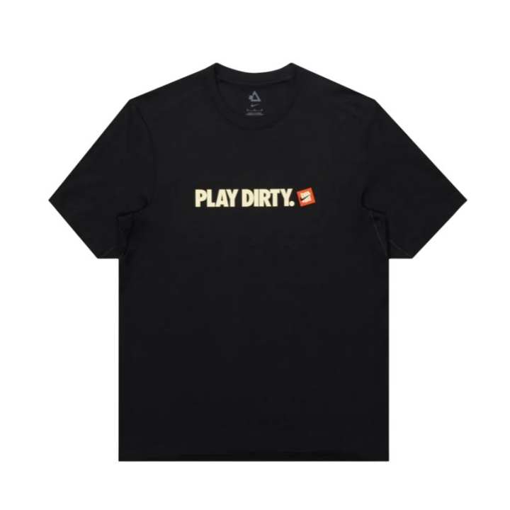 Nike Nike T Shirts Men's Black Crew Neck Moderate