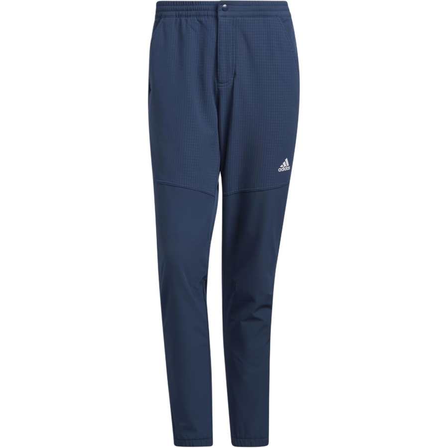 Adidas Adidas Casual Pants Men's Marine Blue Moderate Straight Fit Pants