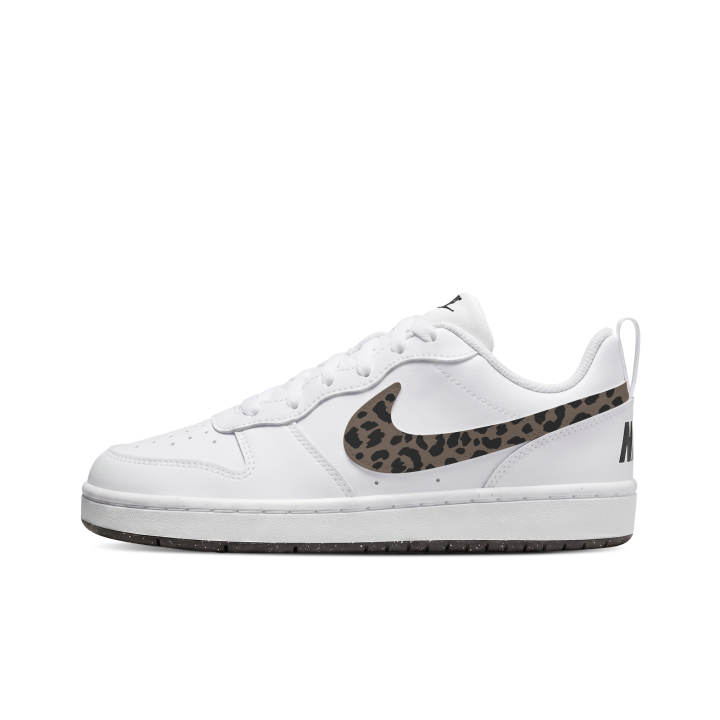 Nike Nike Court Borough Slip Resistant Lightweight Low top Skateboard Shoes Unisex White Brown Black