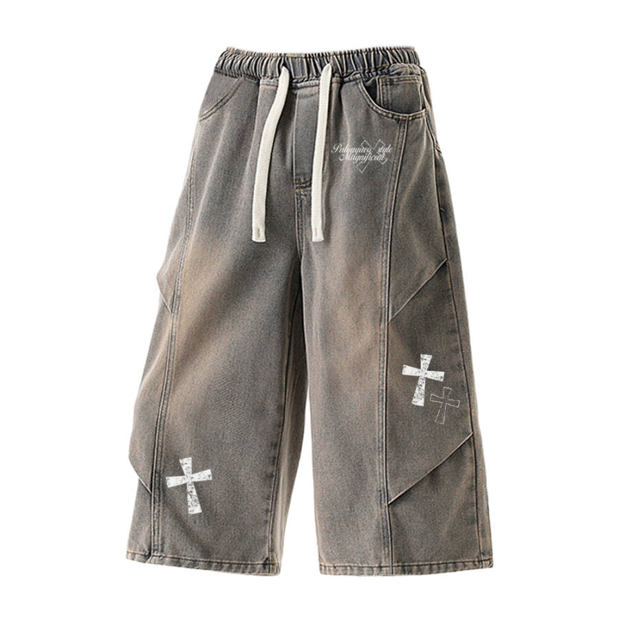 PAL ONGACO Denim Shorts Unisex Moderate