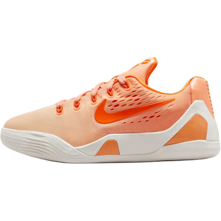 Nike Nike Kobe 9 Slip Resistant Low top Children's Basketball Shoes Orange Unisex