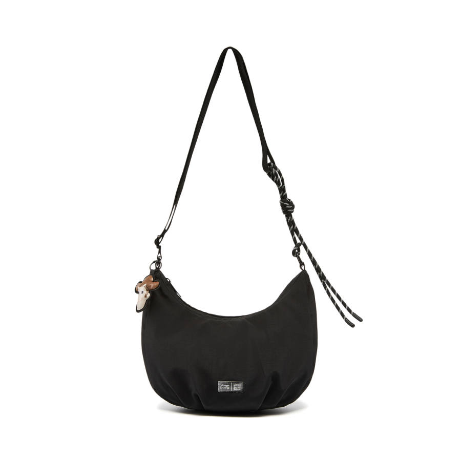 Li-Ning Li Ning Disney Toy Story Collection Sports Lifestyle Collection Nylon Crossbody Bags Women's Black