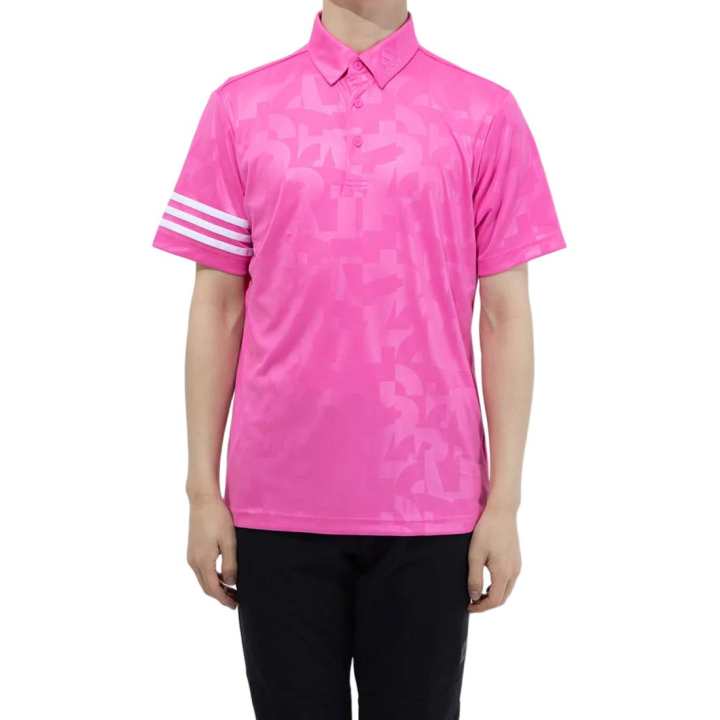 Adidas Adidas Golf Clothing Men's Pink Moderate