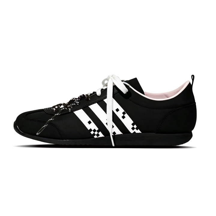 Adidas Adidas VS JOG 2.0 Plaid Low top Casual Shoes Unisex Black