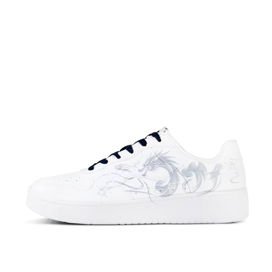 Li-Ning Li Ning Floating Boat Dragon Wandering Among The Clouds Slip Resistant And Breathable Low top Skateboard Shoes Men's