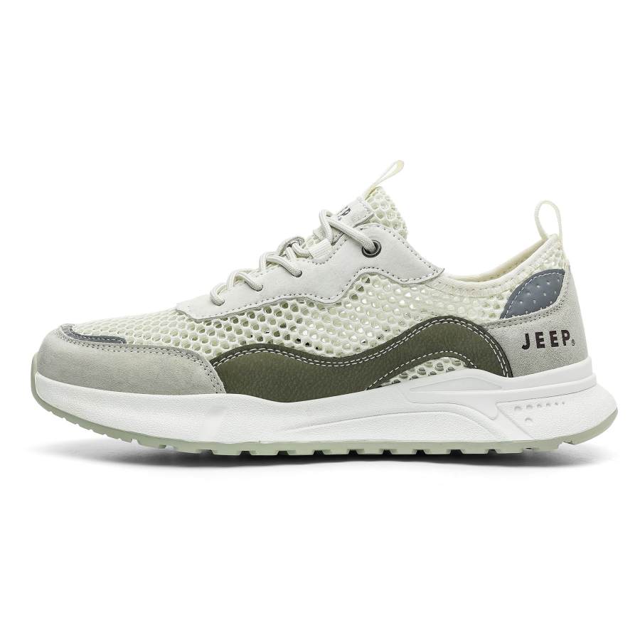 JEEP SPIRIT Outdoor Commute Low top Running Shoes Men's Dragon Well Green