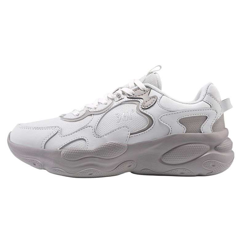 361° Yunshu Low top Casual Running Shoes Women's Antarctic Gray Shale Gray
