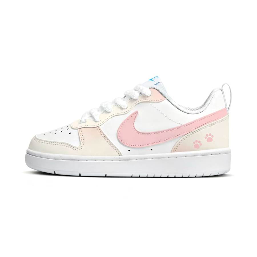 Nike Nike Court Borough Spring Sweet Dream Cushioning Lightweight Low top Skateboard Shoes Women's White