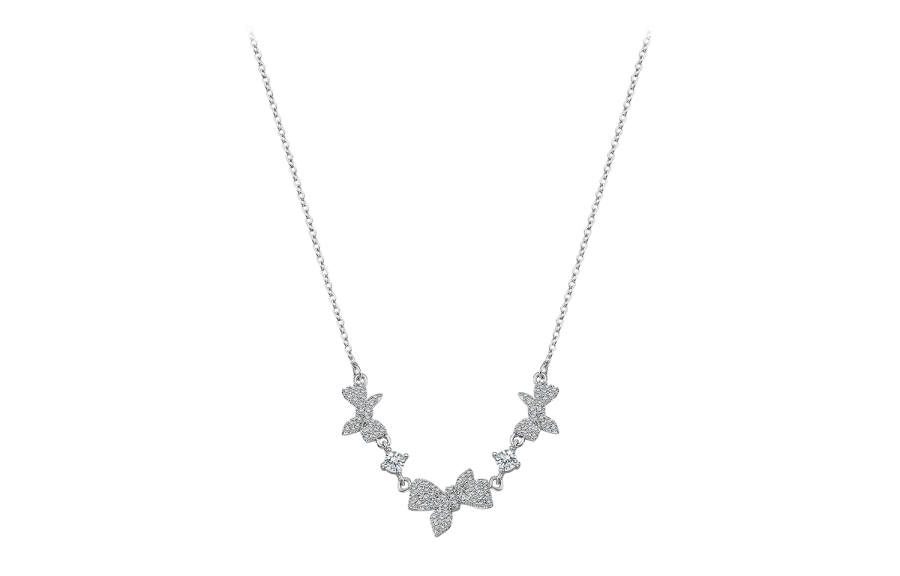 Disney Synthetic Cubic Zirconia Brass Necklaces Women's