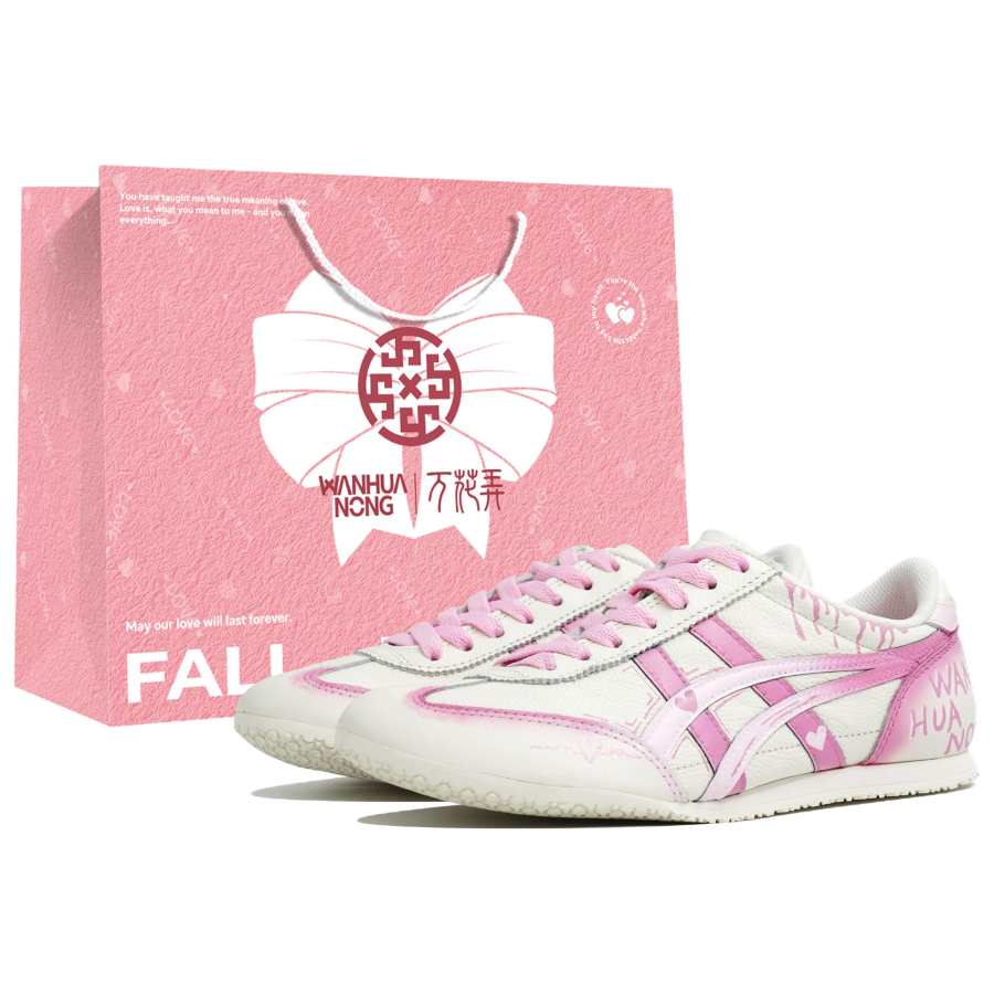 Onitsuka Tiger Machu Racer Kaleidoscope, Shallow Foam, Shopping Bag Abrasion Resistant Slip Resistant Casual Shoes