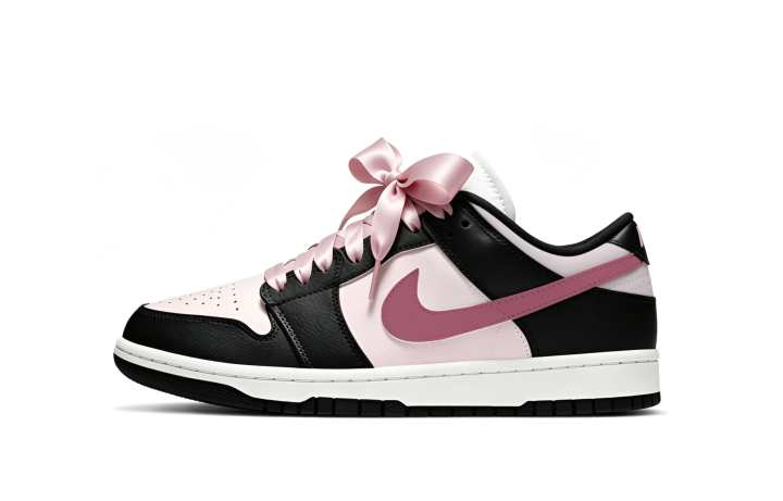 Nike Nike Dunk Berry Pudding Slip Resistant, Abrasion Resistant, Height Increasing Skateboard Shoes Women's Black Pink