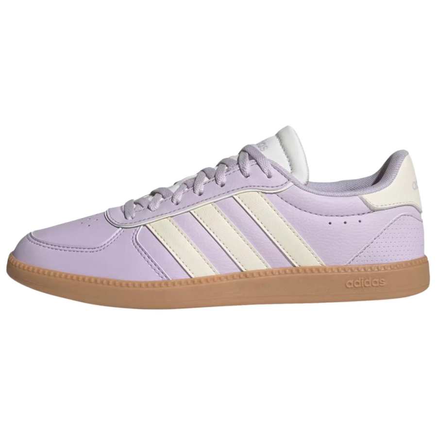 Adidas Adidas BREAKNET SLEEK Breathable Skateboard Shoes Women's Light Purple