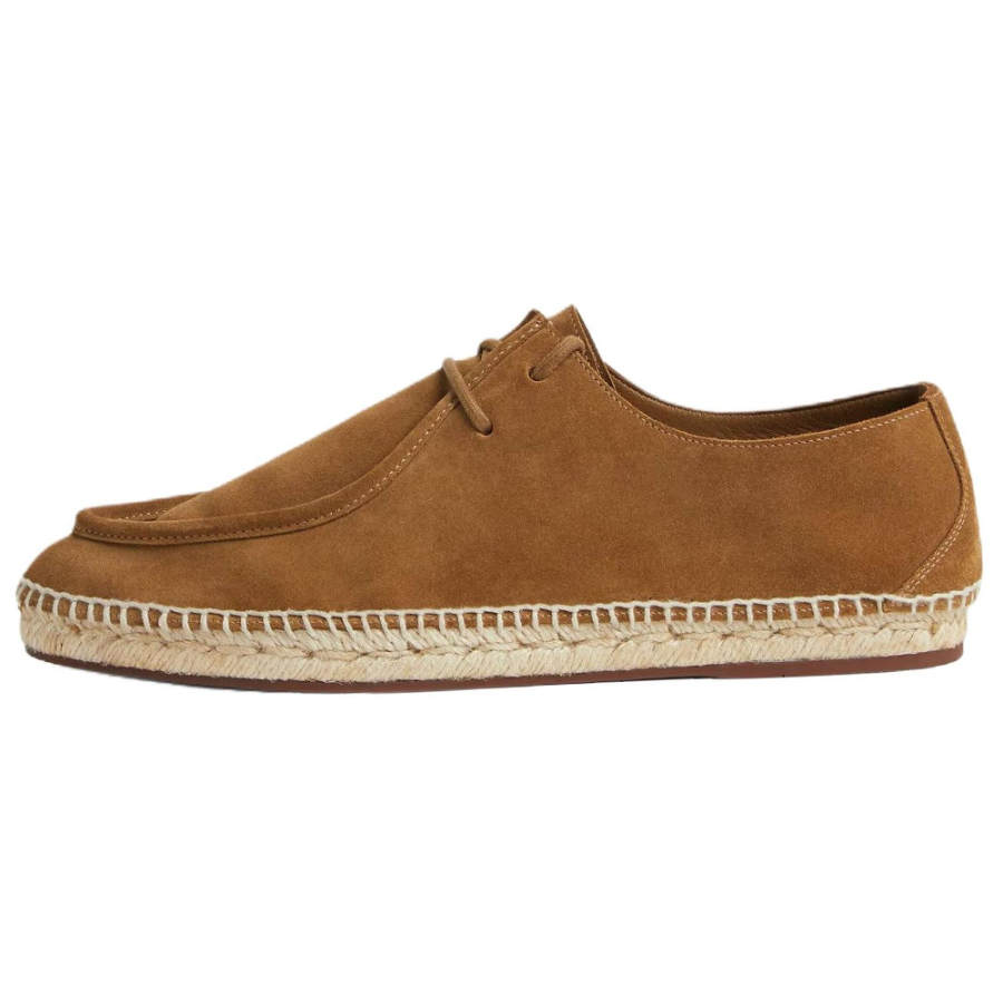Loro Piana George Walk Espadrilles Men's Light Sand Dune