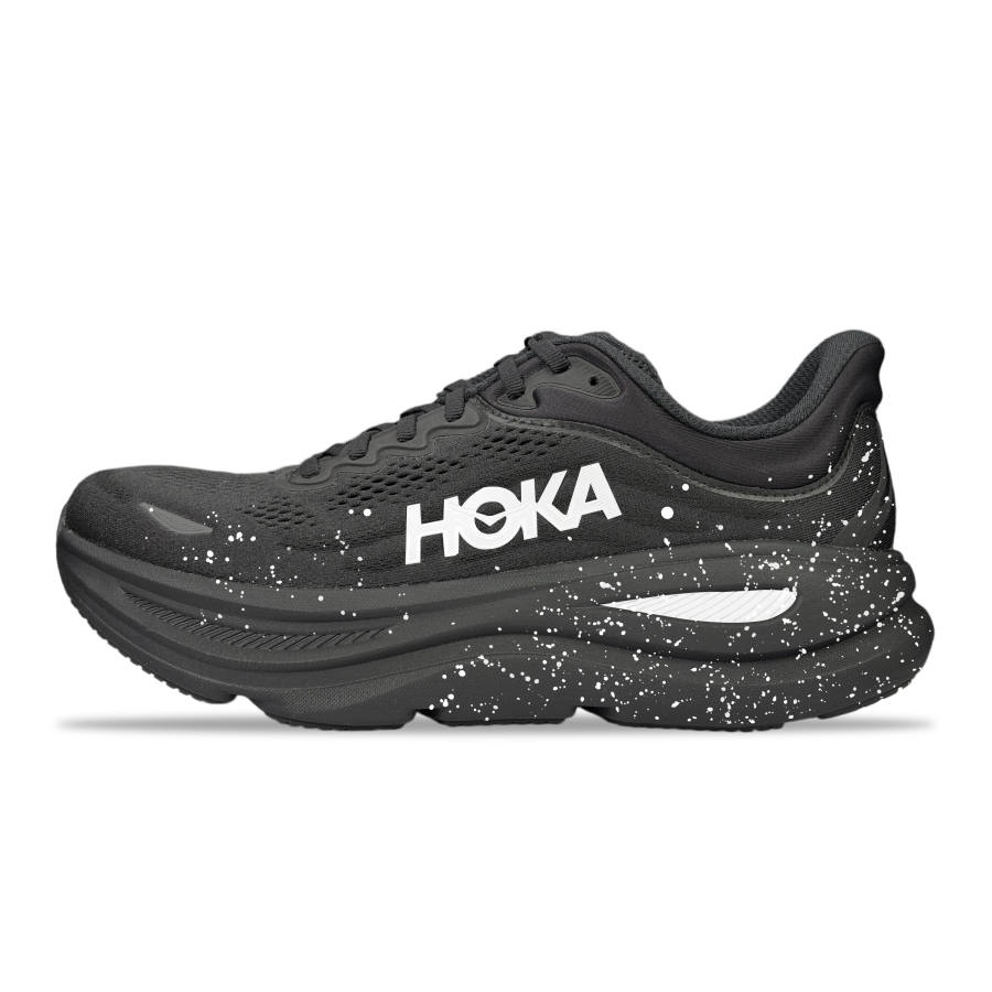 HOKA ONE ONE Bondi 9 Low top Casual Long Distance Running Shoes Men's Black