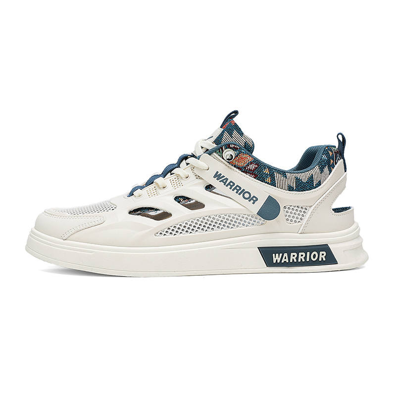 Warrior Abrasion Resistant Lightweight Low top Skateboard Shoes Men's