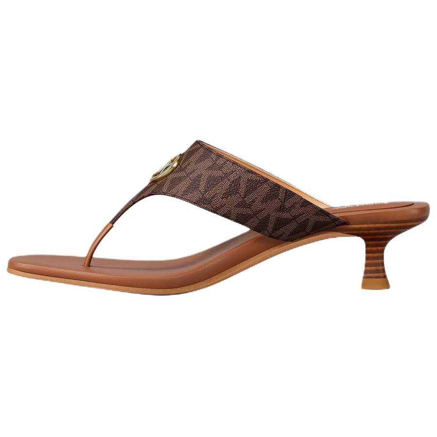 MICHAEL KORS Flip Flops Women's Brown & Multicolor