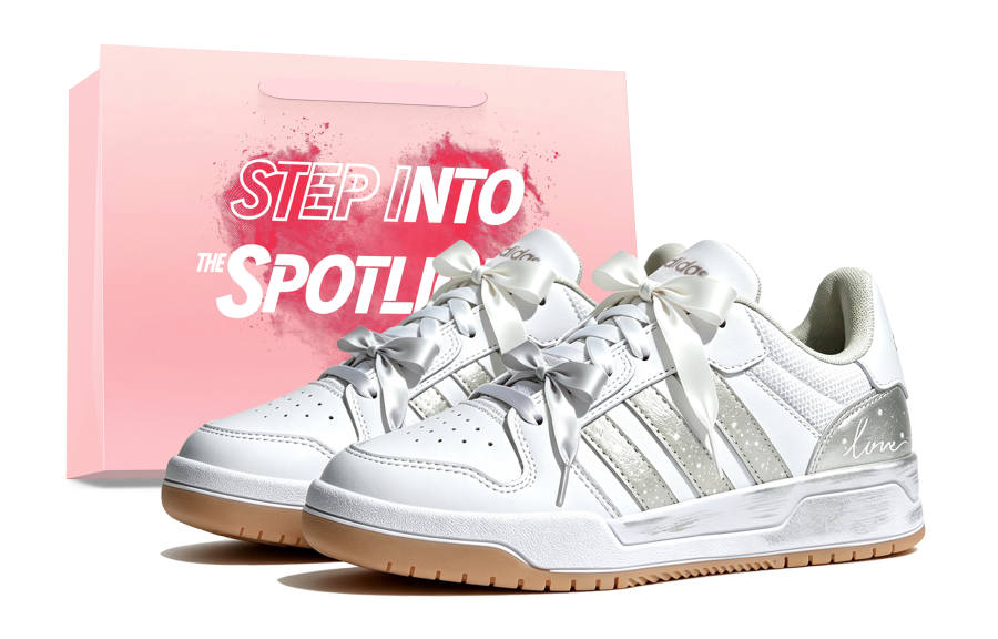 Adidas Adidas ENTRAP Fabric Slip Resistant Abrasion Resistant Low top Skateboard Shoes Unisex Silver
