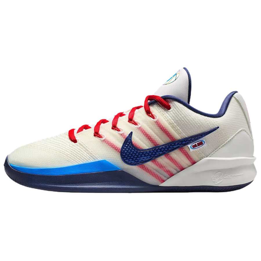 Nike Nike Sabrina 3 Support Rebound Grip Basketball Shoes Unisex White Blue Red