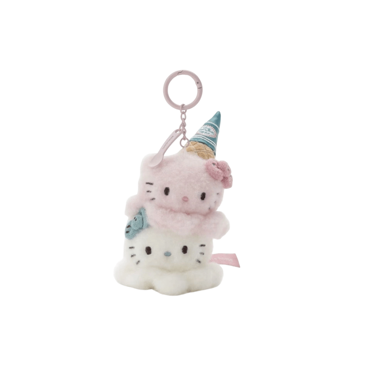 Sanrio House Hello Kitty Ice Cream Plush Charms Trumpets