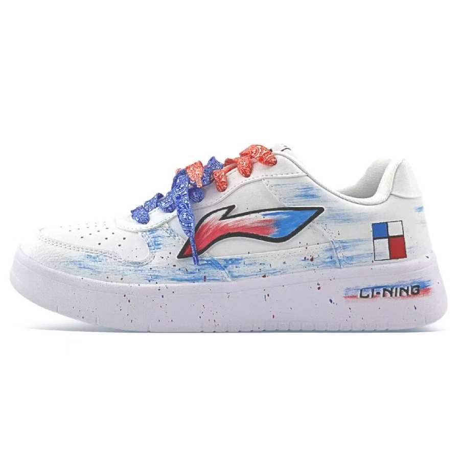 Li-Ning Li Ning Floating Boat Cushioning Abrasion Resistant Lightweight Low top Skateboard Shoes Men's