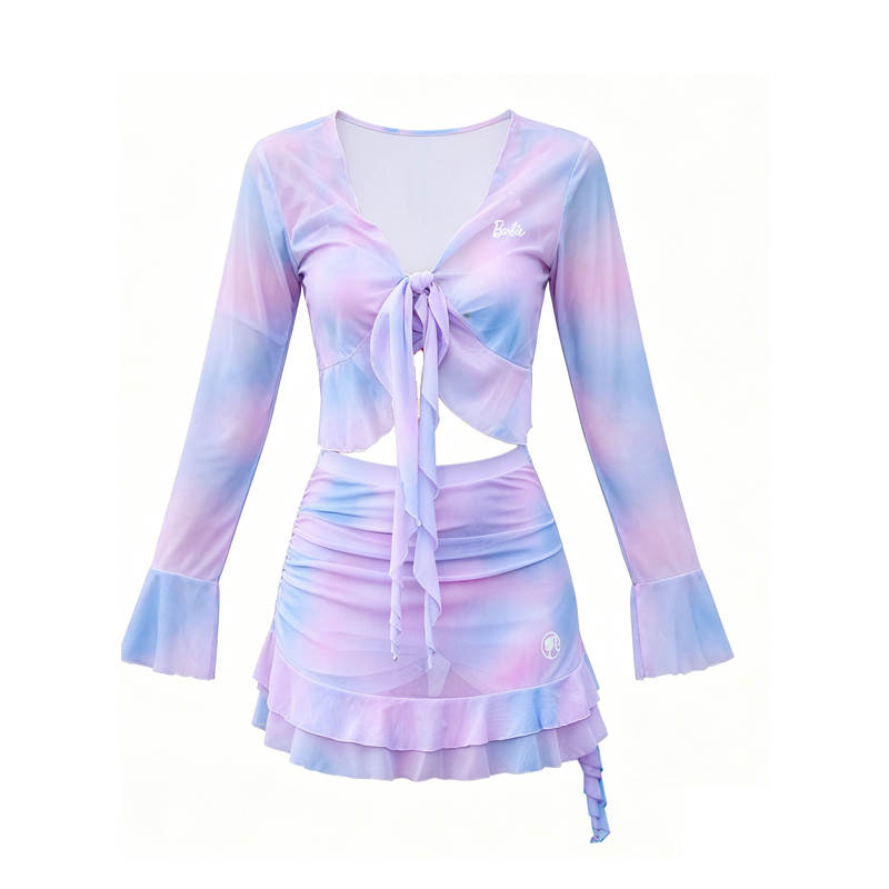 Barbie Two Piece Swimsuit Women's