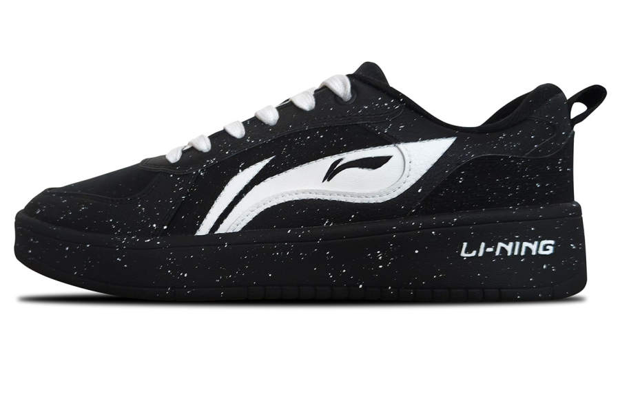 Li-Ning Li Ning Wheat Age Cushioning Abrasion Resistant Low top Skateboard Shoes Men's