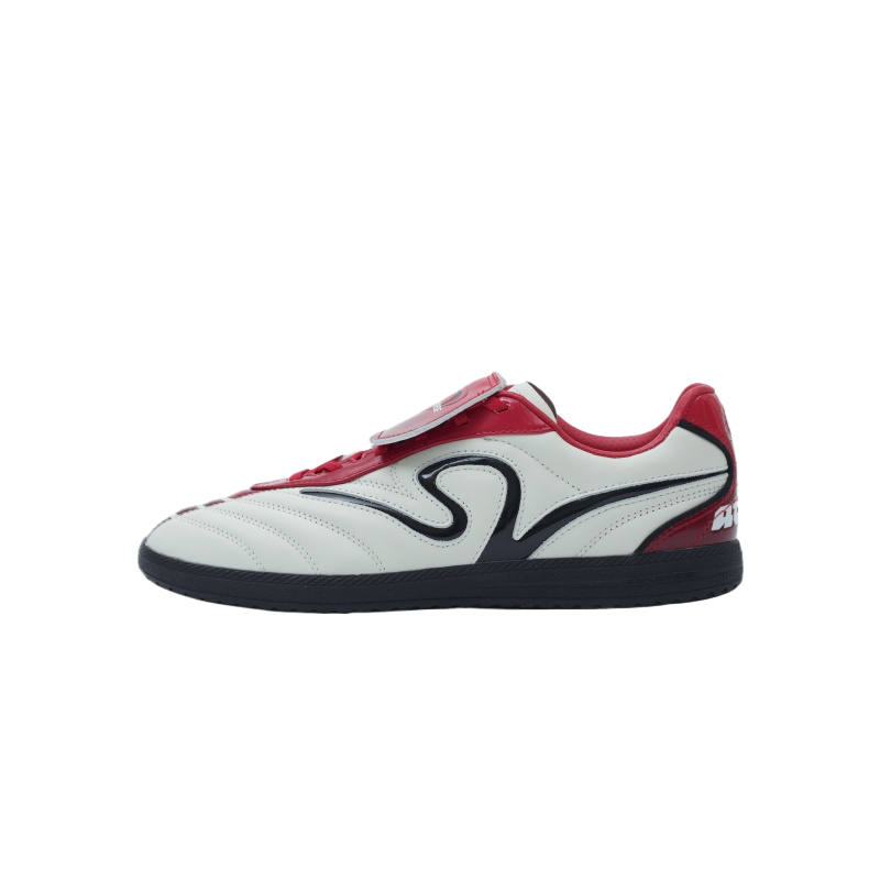 Anta Abrasion Resistant Lightweight Low top Skateboard Shoes Men's Ivory White Elegant Red