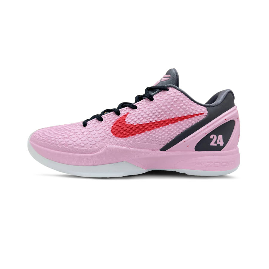 Nike Nike Zoom Kobe 6 All Star Glasses Free 3D Cushioning Slip Resistant Low top Basketball Shoes Men's Pink