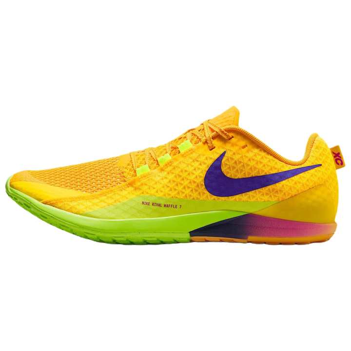 Nike Nike Zoom Rival Waffle 7 Mesh Breathable Low top Running Shoes Men's