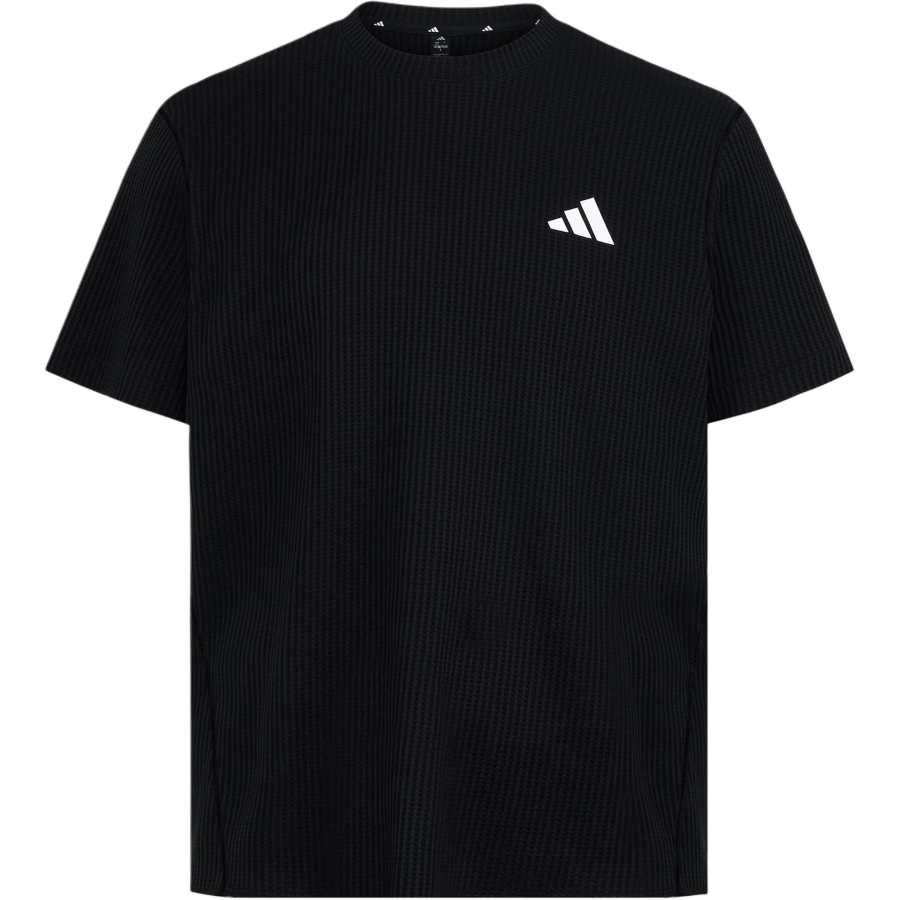 Adidas Adidas T Shirts Men's Black Crew Neck Moderate
