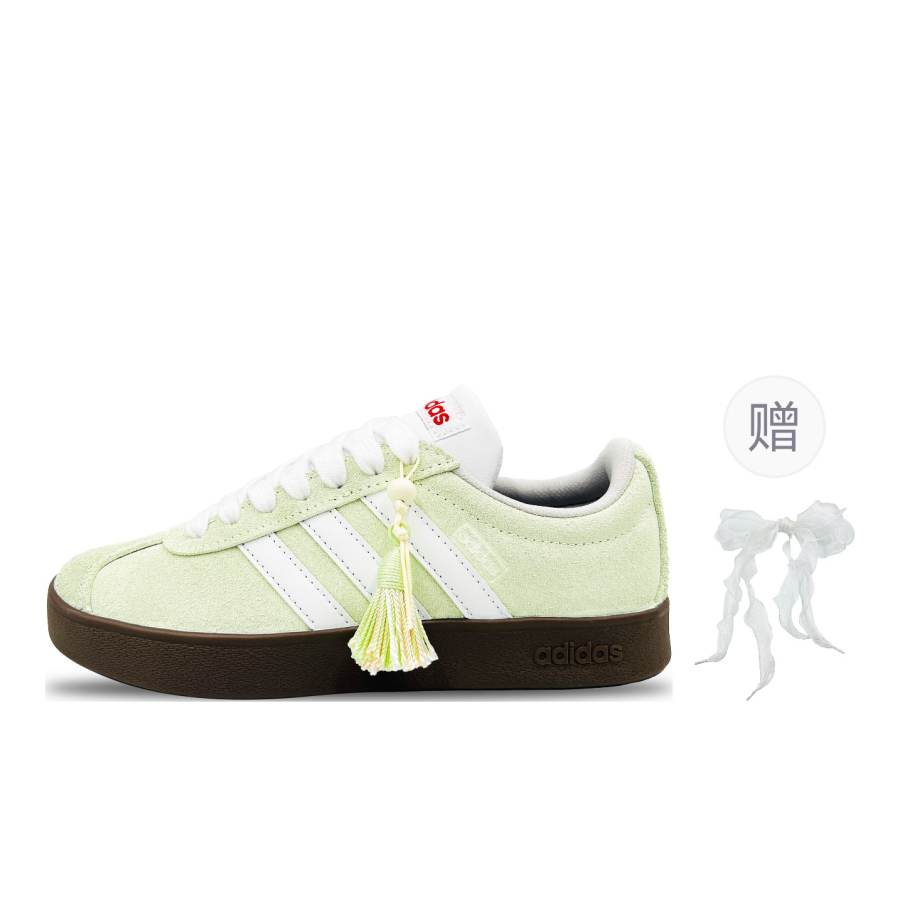Adidas Adidas VL COURT 2.0 YIMING Manufacturing, Mint Aomori Low top Skateboard Shoes Unisex Cyan