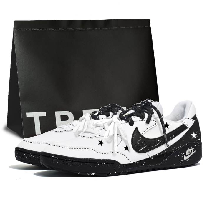 Nike Nike Terra Manta Casual Shoes Unisex Low Top White Black Colorway