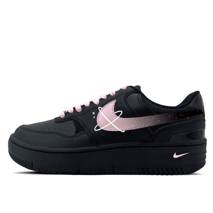 Nike Nike Gamma Force Foggy Peach Abrasion Resistant Low top Skateboard Shoes Unisex Black